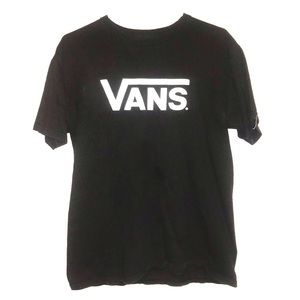 Vans boy black vans shirt